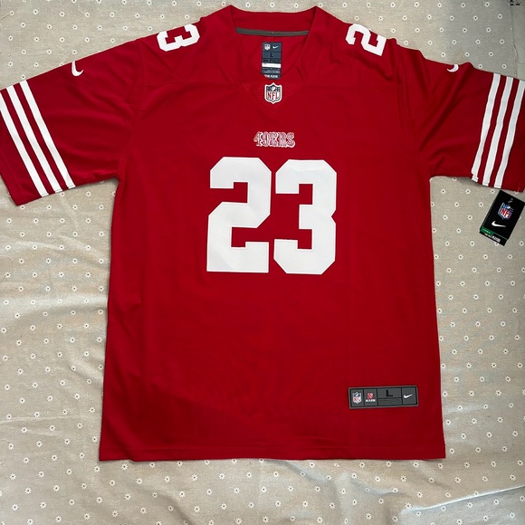 NFL Other - NFL San Francisco 49ers Christian McCaffrey #23 Jersey Red